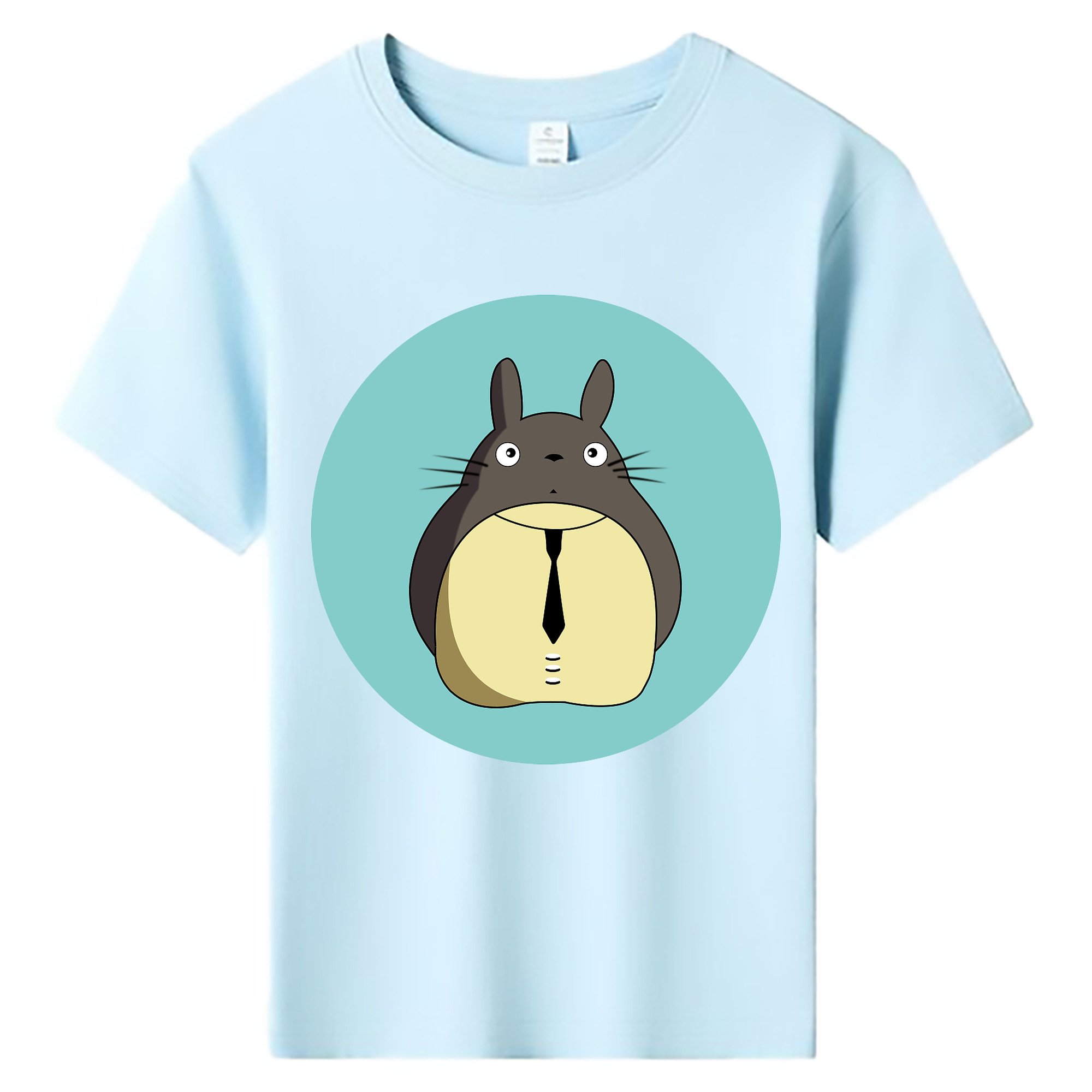 （画像用） となりのトトロ 草壁メイ 草壁サツキ My Neighbor Totoro Satsuki Kusakabe Mei Kusakabe 綿100％キッズTシャツ（フロントプリント）